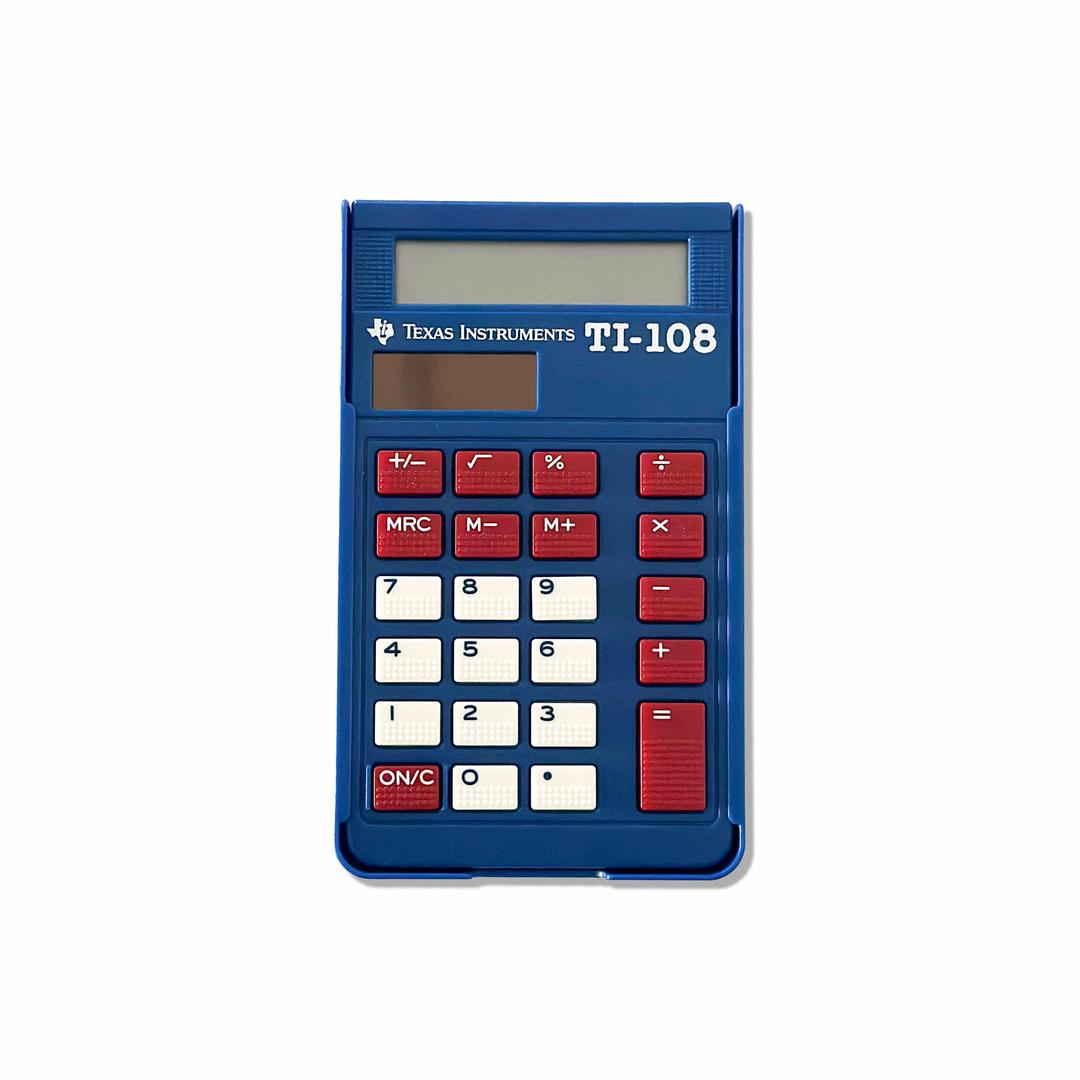 [Texas Instruments] TI-108 Calculator