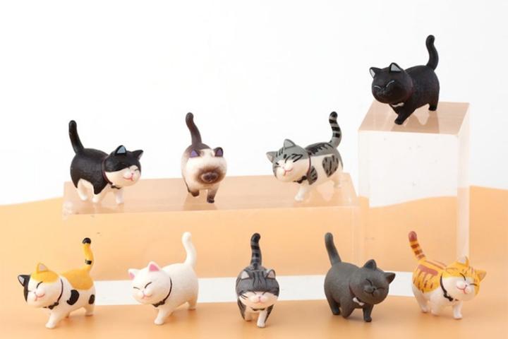귀여운 고양이 피규어 9종세트 - 1세대