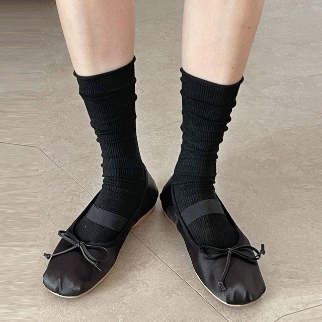 당일출고[여리핏!/4컬러] 잔골지 워머 삭스 [ 잔골지양말 슬림핏 여리핏 여리여리 셔링양말 셔링삭스 4계절 포인트아이템 포인트양말 데일리 양말 ]