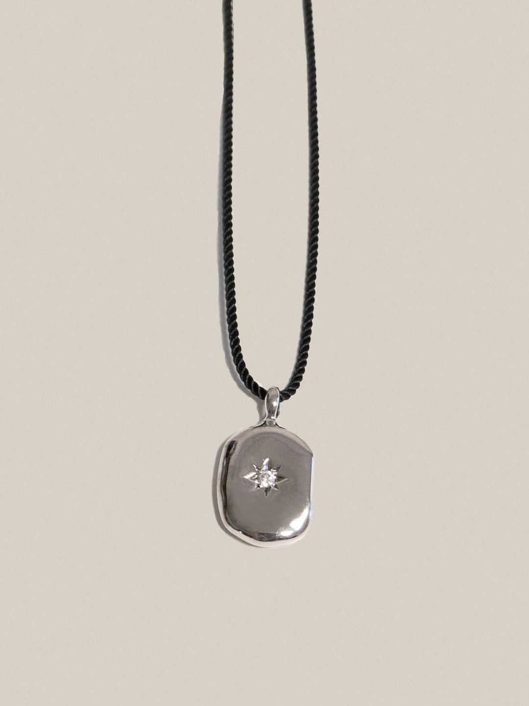 White Ancient Wish String Necklace