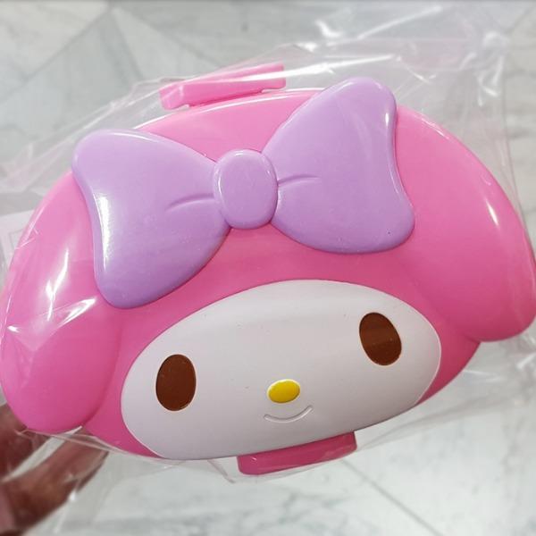 마이멜로디 캐릭터 얼굴모양 1단 도시락통