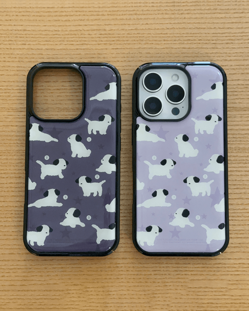 beloved puppy black frame case + MagSafe