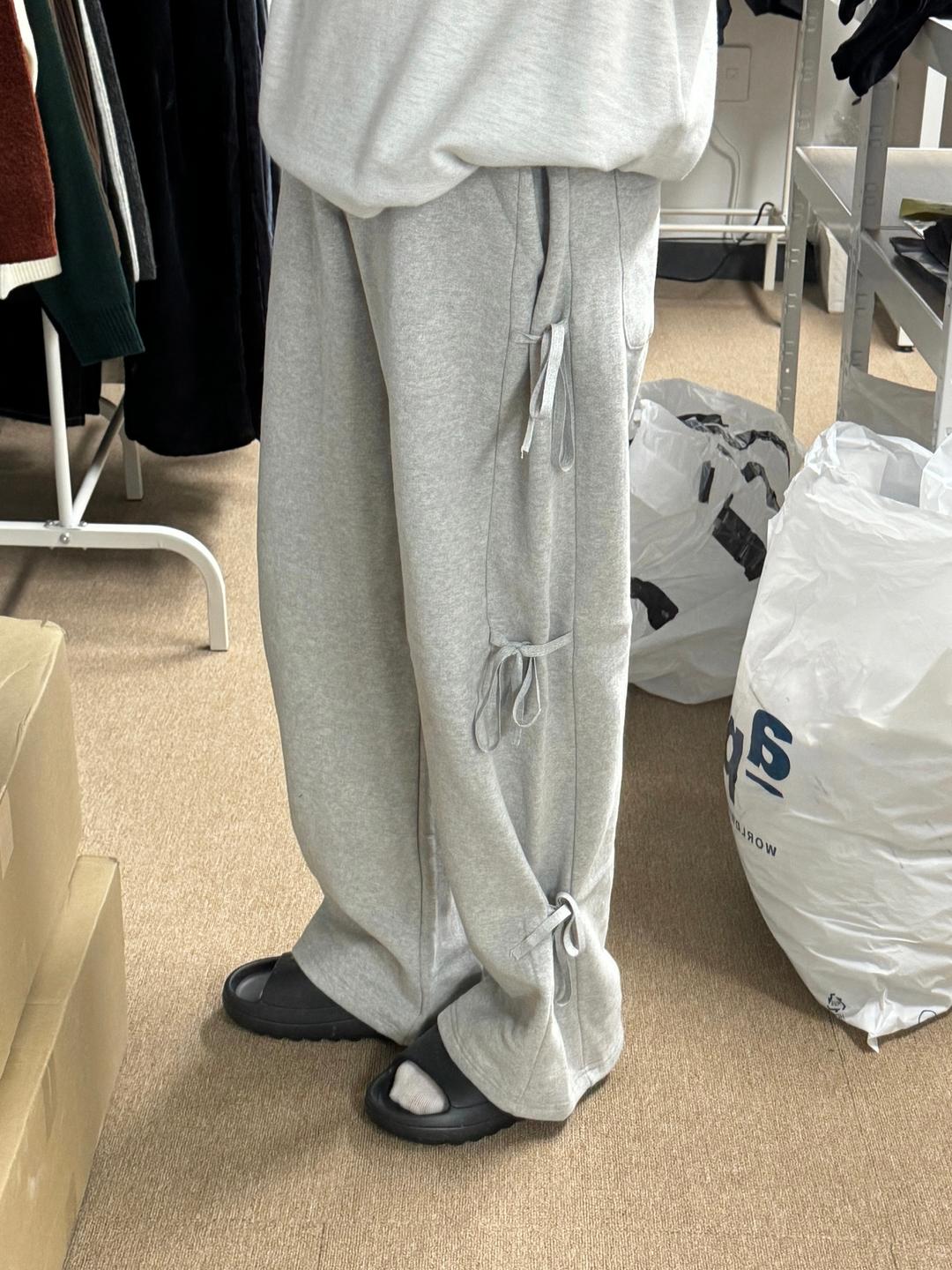 [MD추천] karin ribbon pt 카린 리본팬츠 (2co)