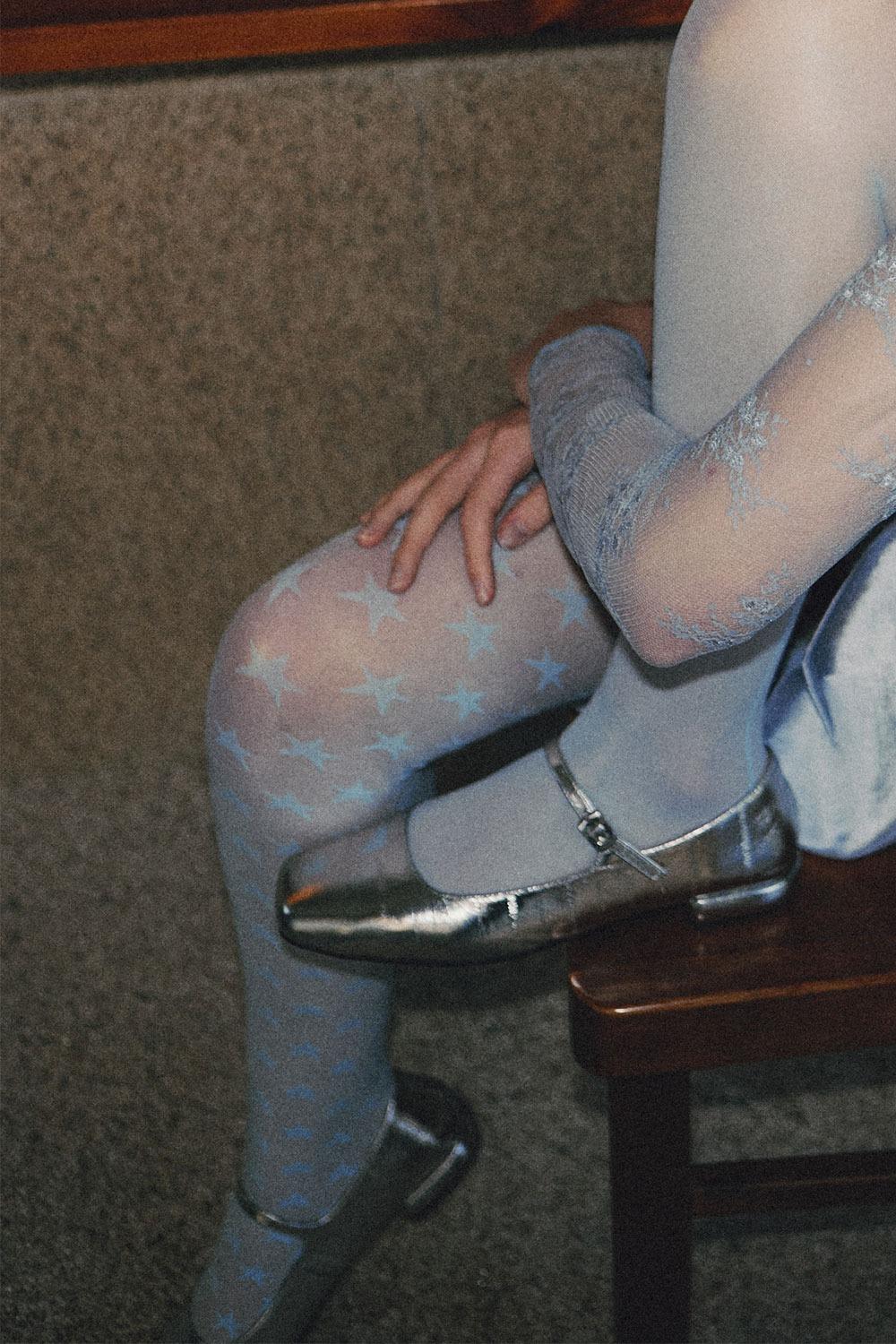 Square-Toe Mary Jane Shoes Silver 스퀘어 토 메리제인 슈즈 실버