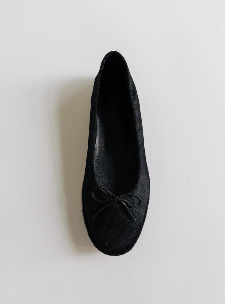 Plie Ballet Flat (Calf Hair)