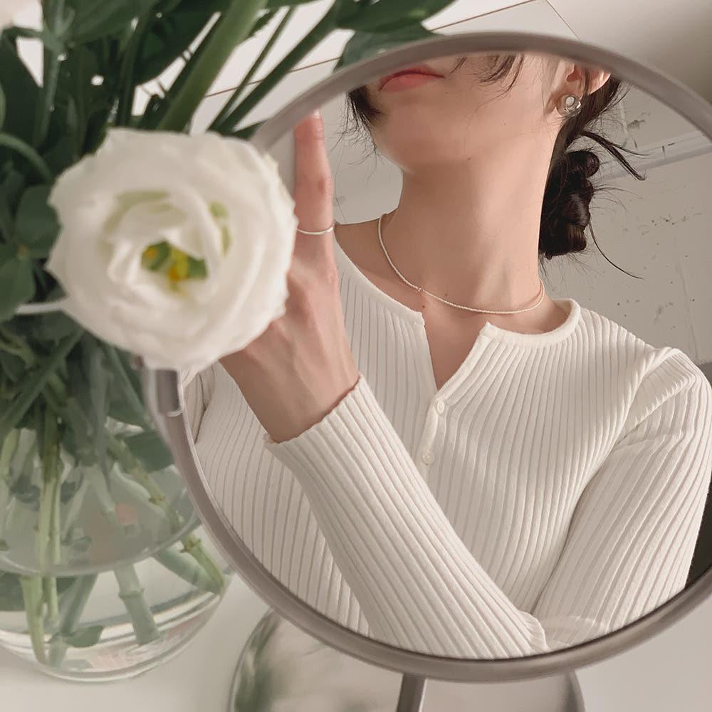 리브노 Y 슬림 가디건 (아이보리), (free)