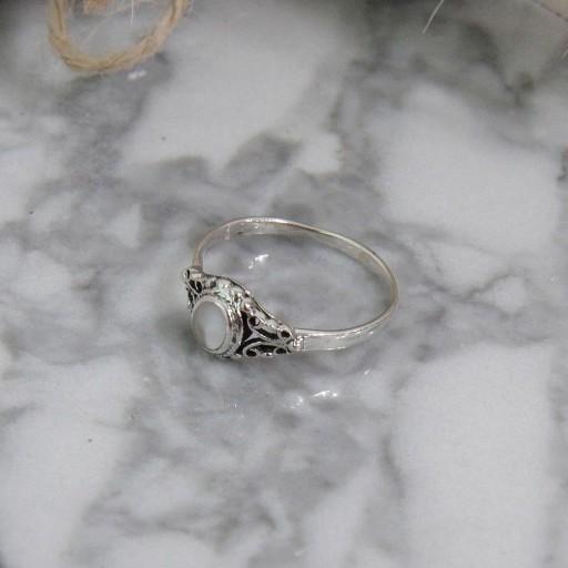 ❤️신상출시❤️문라이트 자개 천연석 반지 실버 925