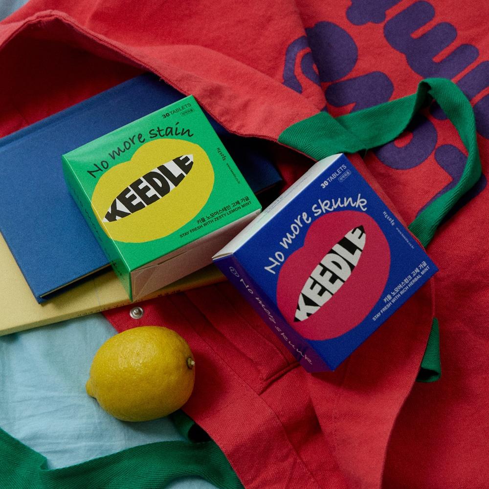 고체가글 노 모어 스컹크, 노 모어 스테인 12개입 2종 세트