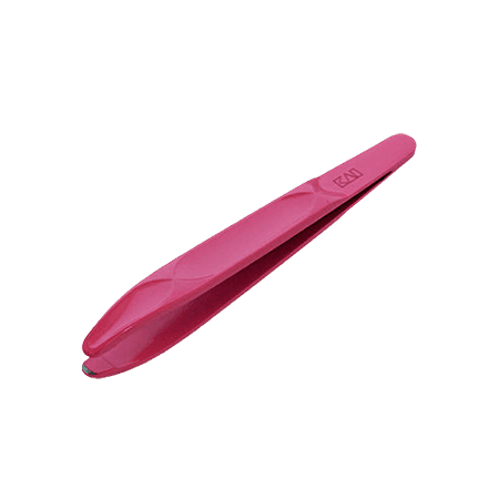 끝이 둥근 족집게 핑크