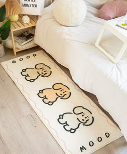 멍뭉이 욕실 화장실 미끄럼방지 발매트 주방매트 현관 러그 2size