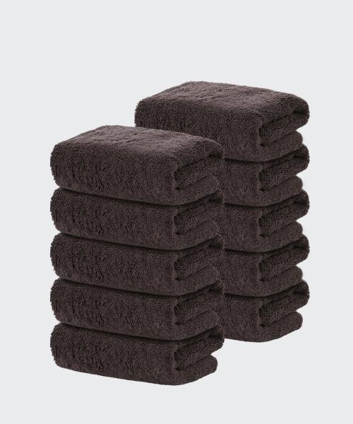 40수 200g 호텔 수건 10팩 [브라운]