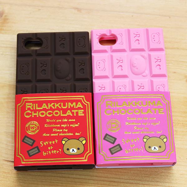 리락쿠마 iPhone 4/4s 전용 초코 실리콘 커버