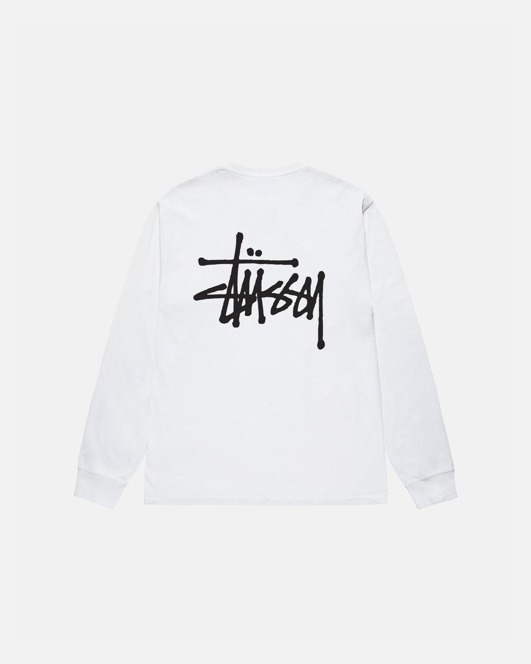 BASIC STÜSSY LS TEE - White / XL