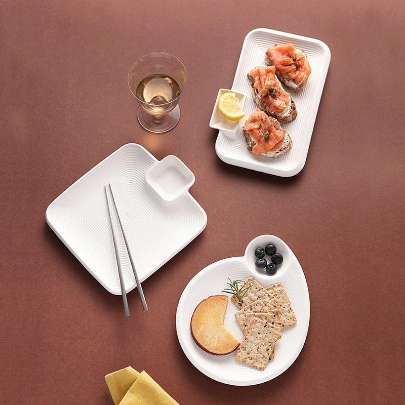 트윈 서빙플레이트 만두 초밥 회 접시(3style) - 우리의식탁 | 요리를 스타일하다