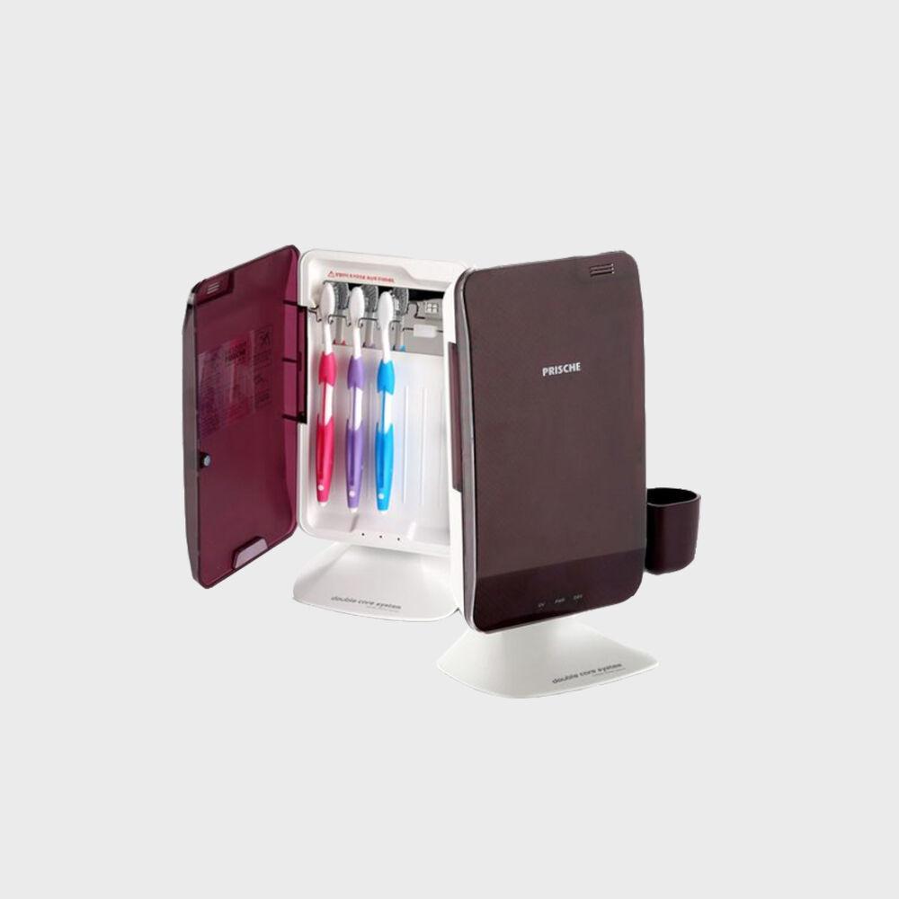 [프리쉐] 더블케어 LED 살균 건조 칫솔걸이 칫솔살균기 PA-SE8000