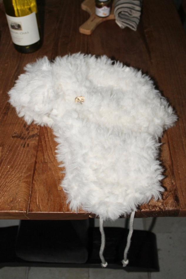 Amiment 아미먼트 더비 투르퍼 햇 모자 귀달이모자 뽀글이 양털 2color