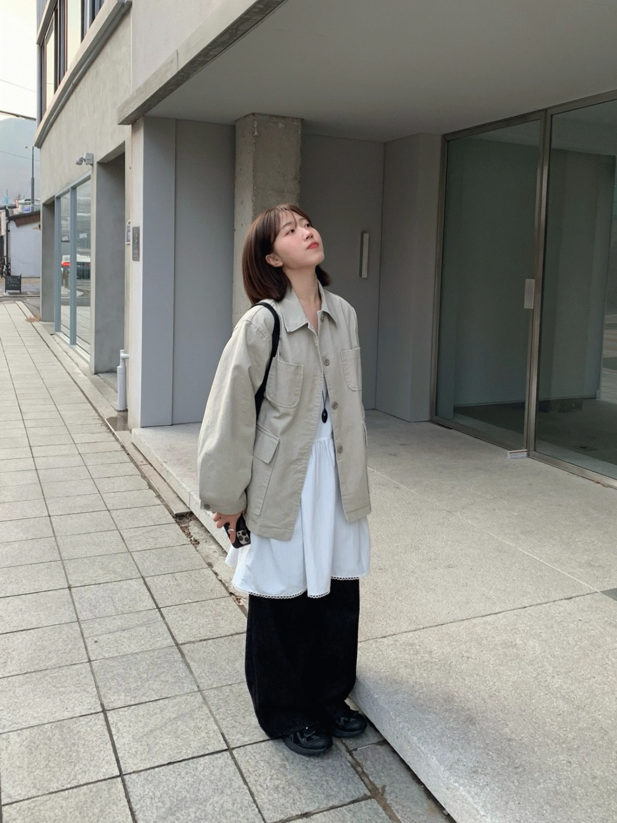 피그먼트 워크 자켓