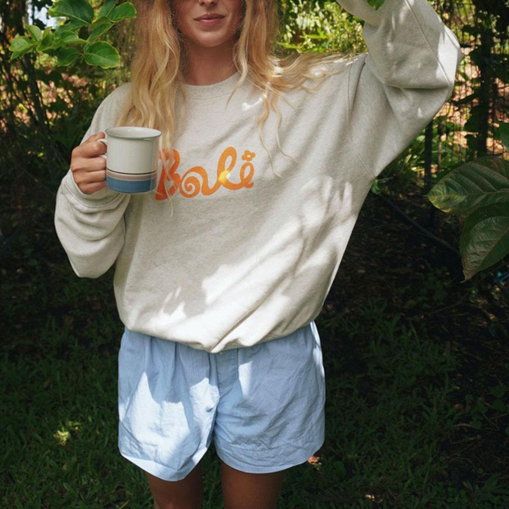 Bali Breeze Sweatshirt_Oatmeal  (30% SALE)