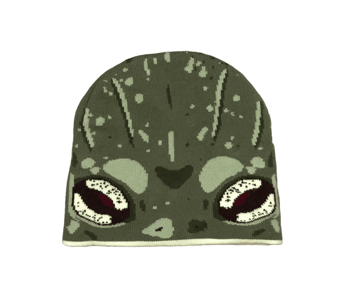 Knit Frog Beanie - Bullfrog
