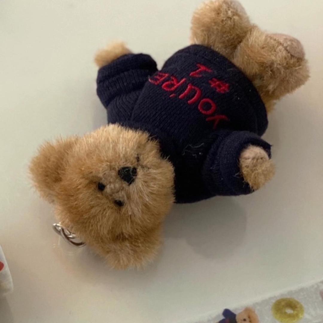 보이즈베어 쪼꼬미 메세지 키링 [Youre No.1]