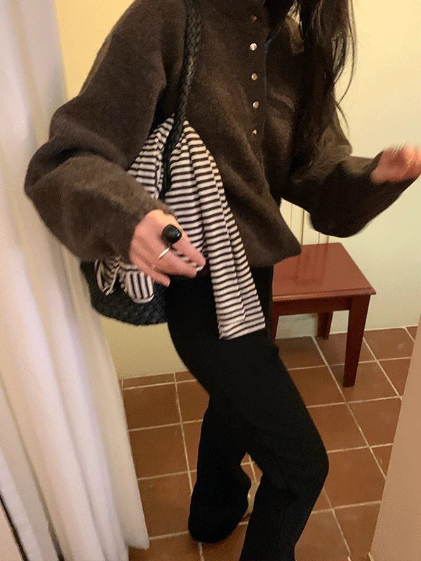 어메이징 슬림 부츠컷 밴딩 팬츠