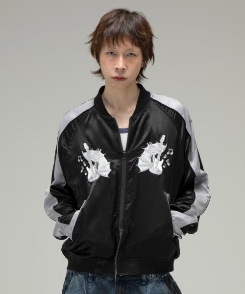 GJ080 아나키스트 수베니어 자켓 (BLACK)