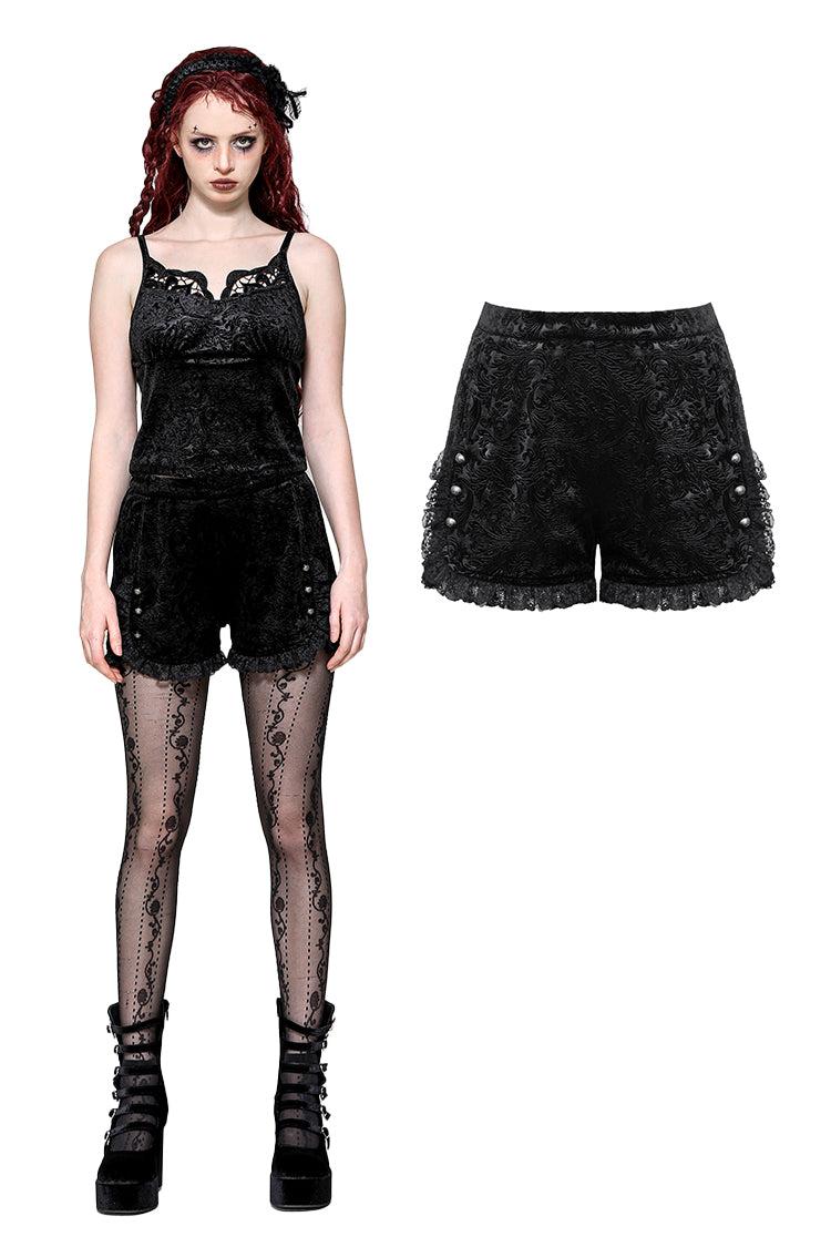 Velvet Embossed Base Shorts PW132 - XXL