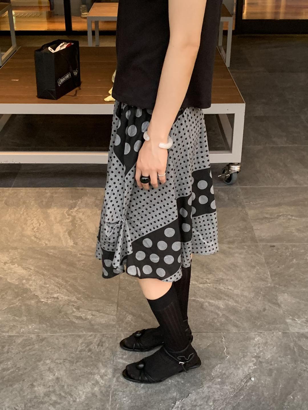 dot mix mid skirt