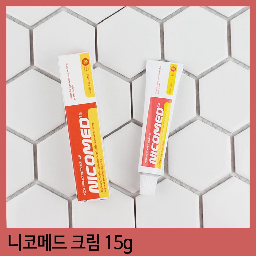 [국내병원용/정품] 니코메드 크림 15g(해면 클린징 스펀지 증정)