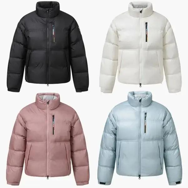 살로몬 여성 컨투어 크롭 구스 다운 자켓 S244002SDJN3