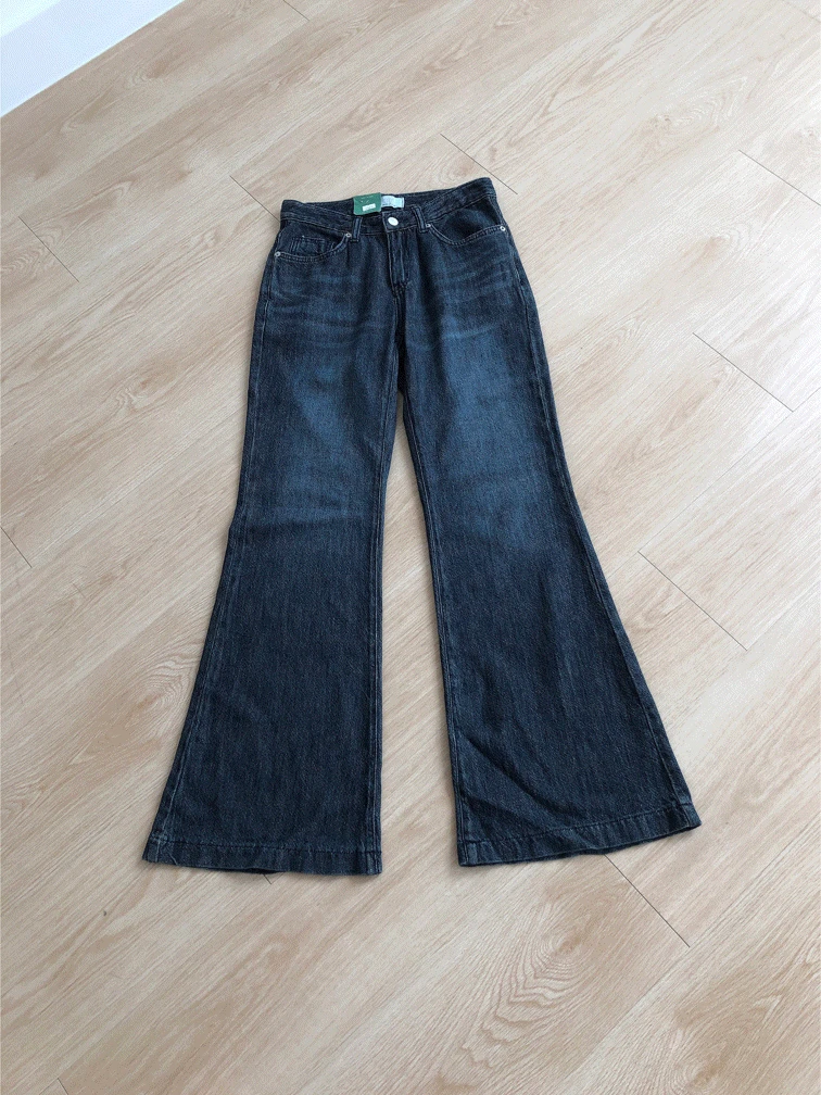 Dark blue semi bootcut(*당일출고/정사이즈 추천/주문폭주)