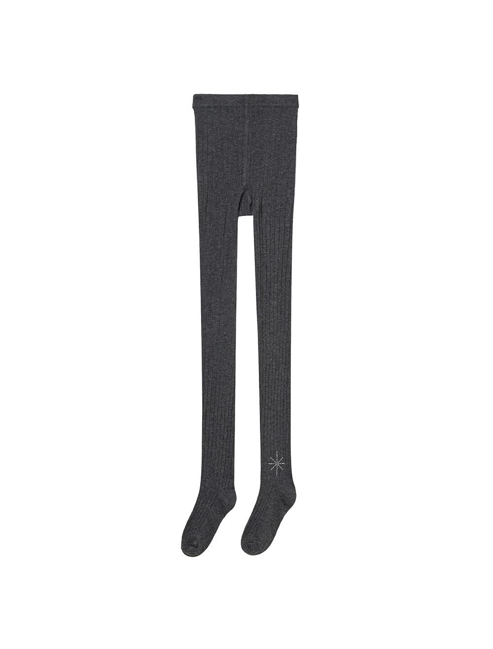 STPB GLITTER STOCKINGS [CHARCOAL]