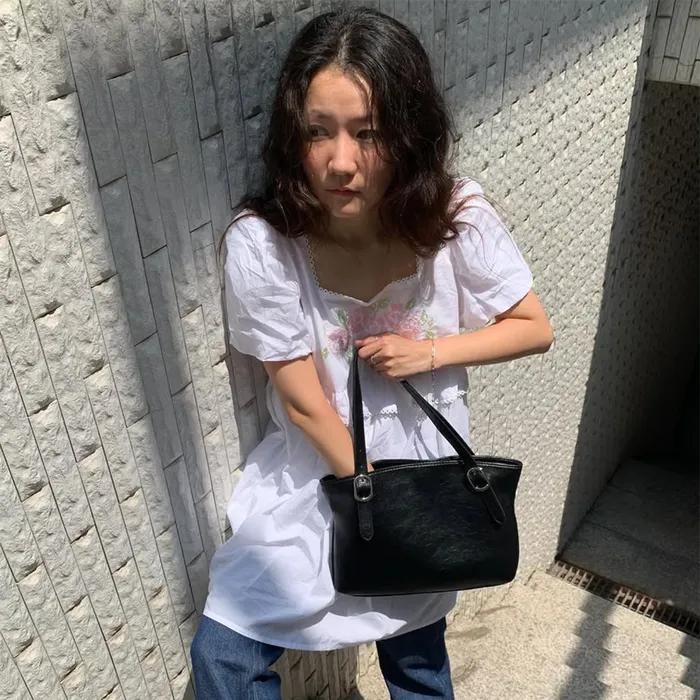 [하나pick] prina bag (black)