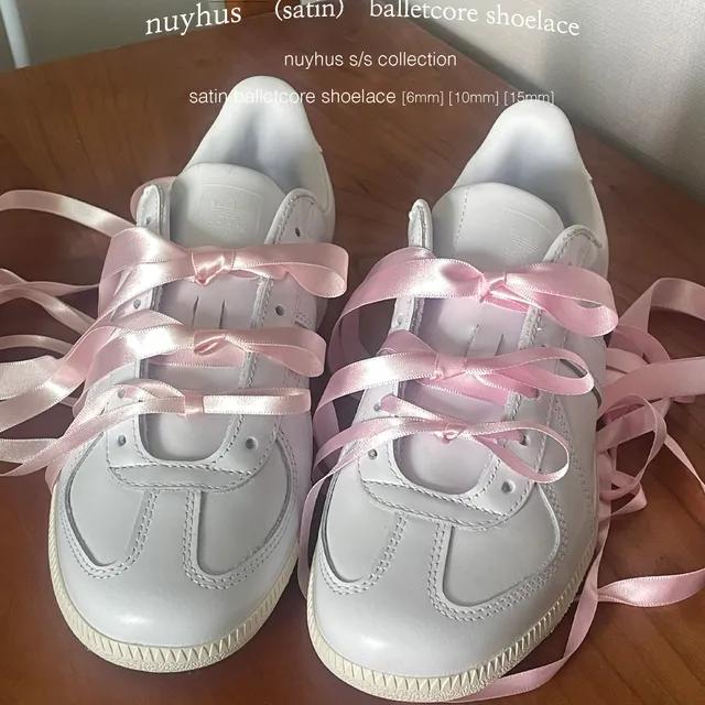 [자체제작]새틴얇은슈즈끈발레코어무드 파스텔 9컬러 3사이즈