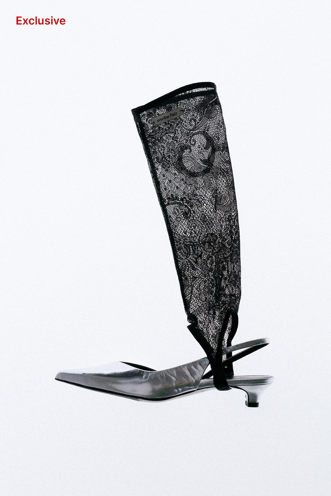 [3/16 PRE-ORDER] [EXCLUSIVE] LACE LEG WARMERS_BLACK