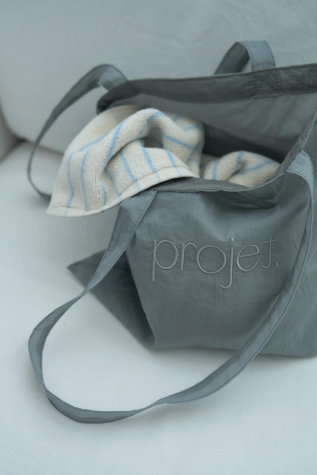 airy layered bag (mint grey)