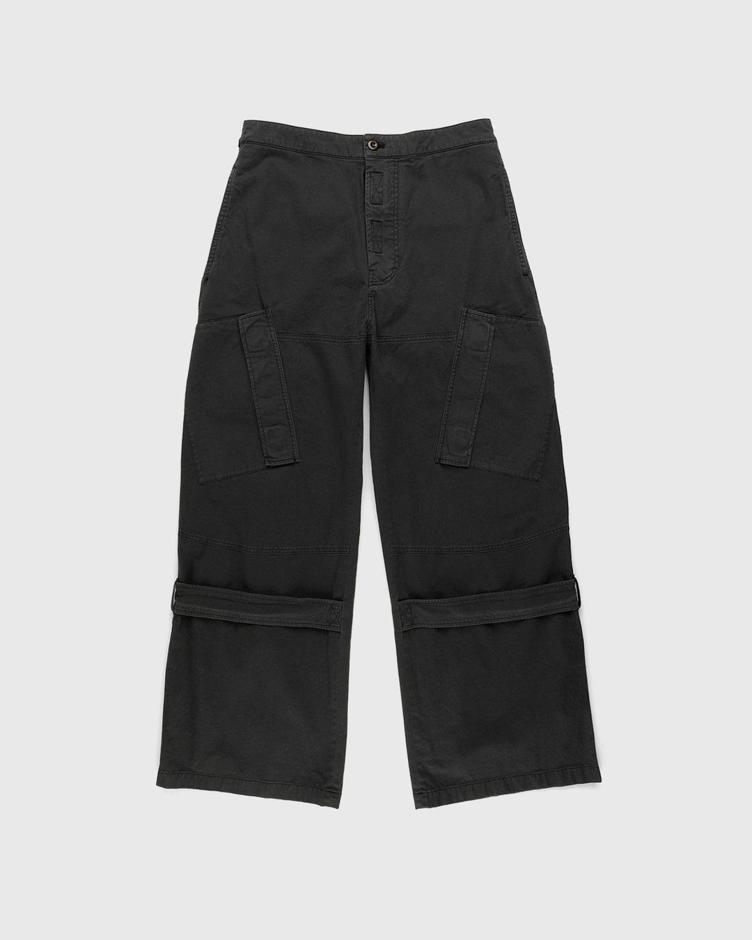 Acne Studios – Chevron Cargo Pants Anthracite Grey