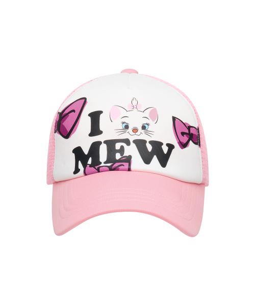 [DISNEY] MARIE MESH CAP PINK