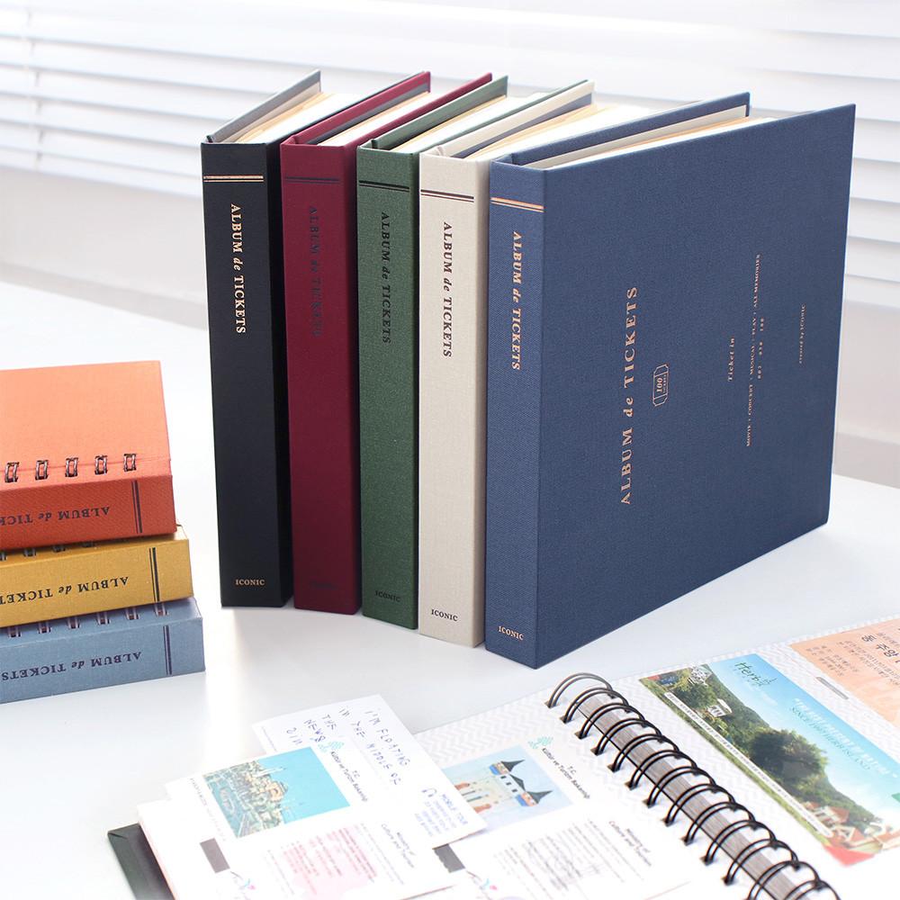 아이코닉 티켓인 v4 (뮤지컬 영화 포토 카드 티켓북 여행 영수증 스크랩 앨범)