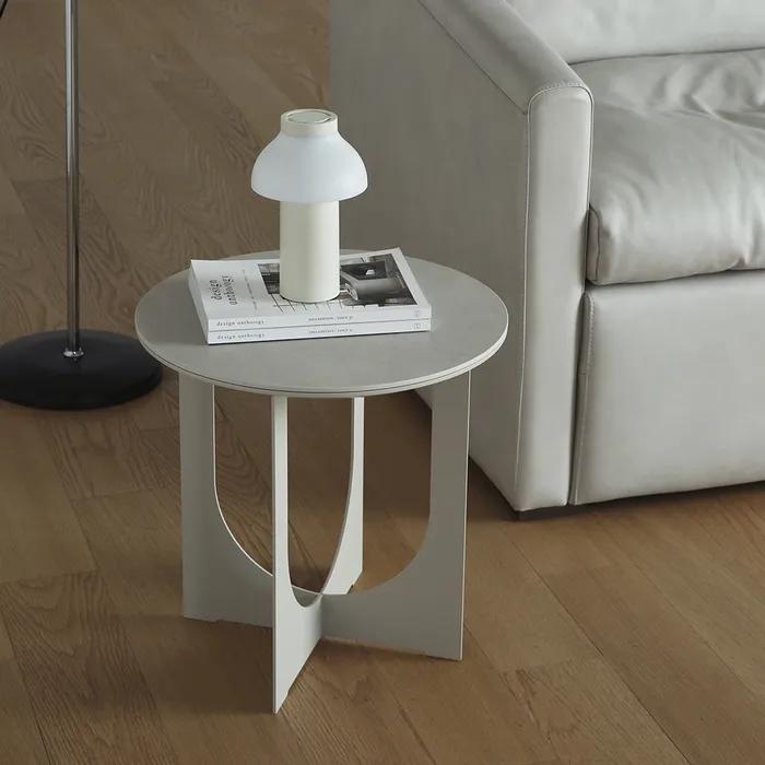 틸 사이드 테이블_머쉬룸 베이지