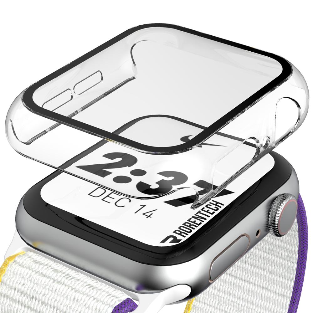 애플워치 케이스 하이브리드 풀커버 액정보호 강화유리 44mm