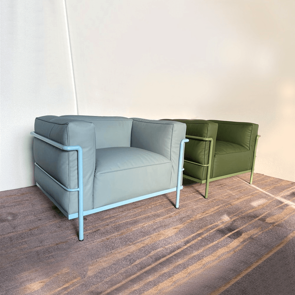 르꼬르뷔지에 LC3 소파 다운핏 프레임 커스텀 7컬러