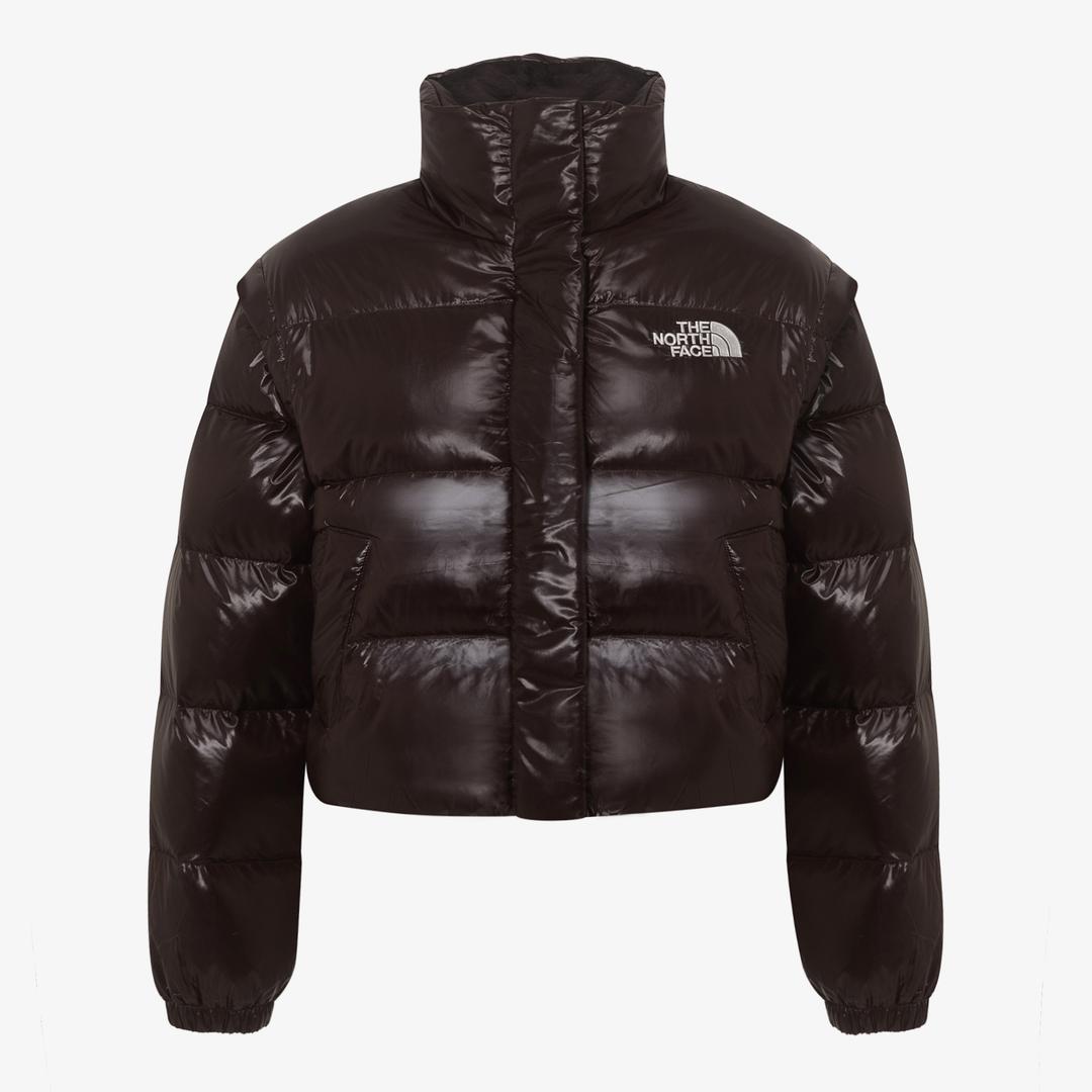 W'S GLOSSY DT RDS DOWN JACKET