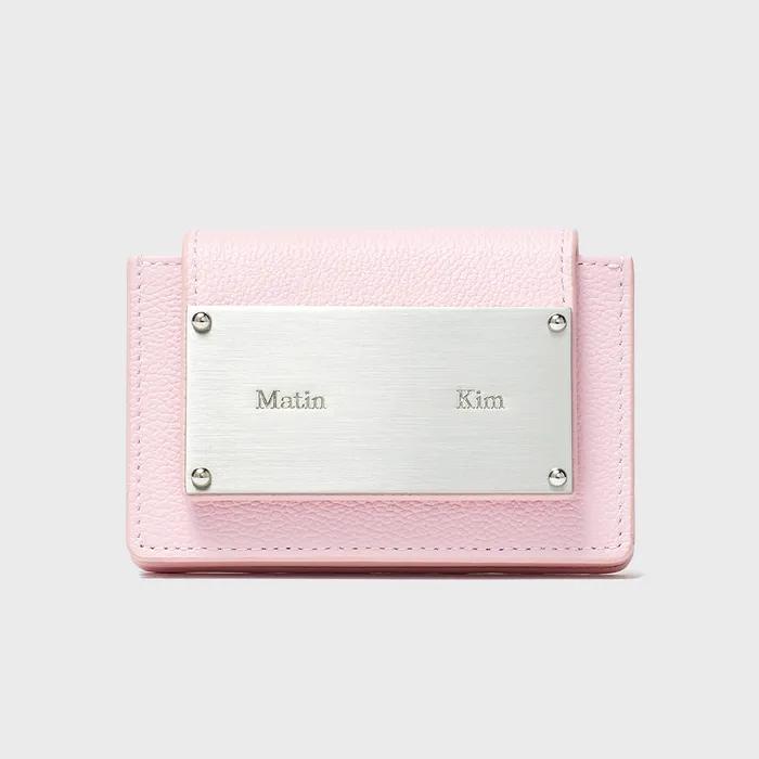 ACCORDION WALLET IN LIGHT PINK