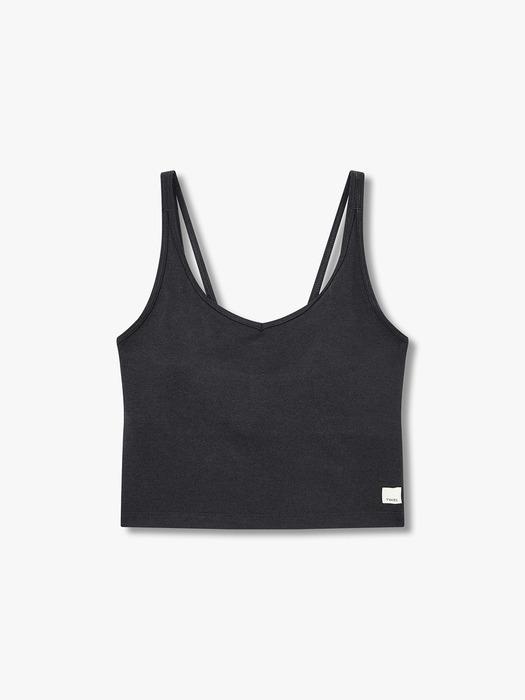 [여성] 헤일로 퍼포먼스 크롭탑 VR24121125_블랙