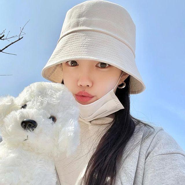 스티치 벙거지 버킷햇_해이나래