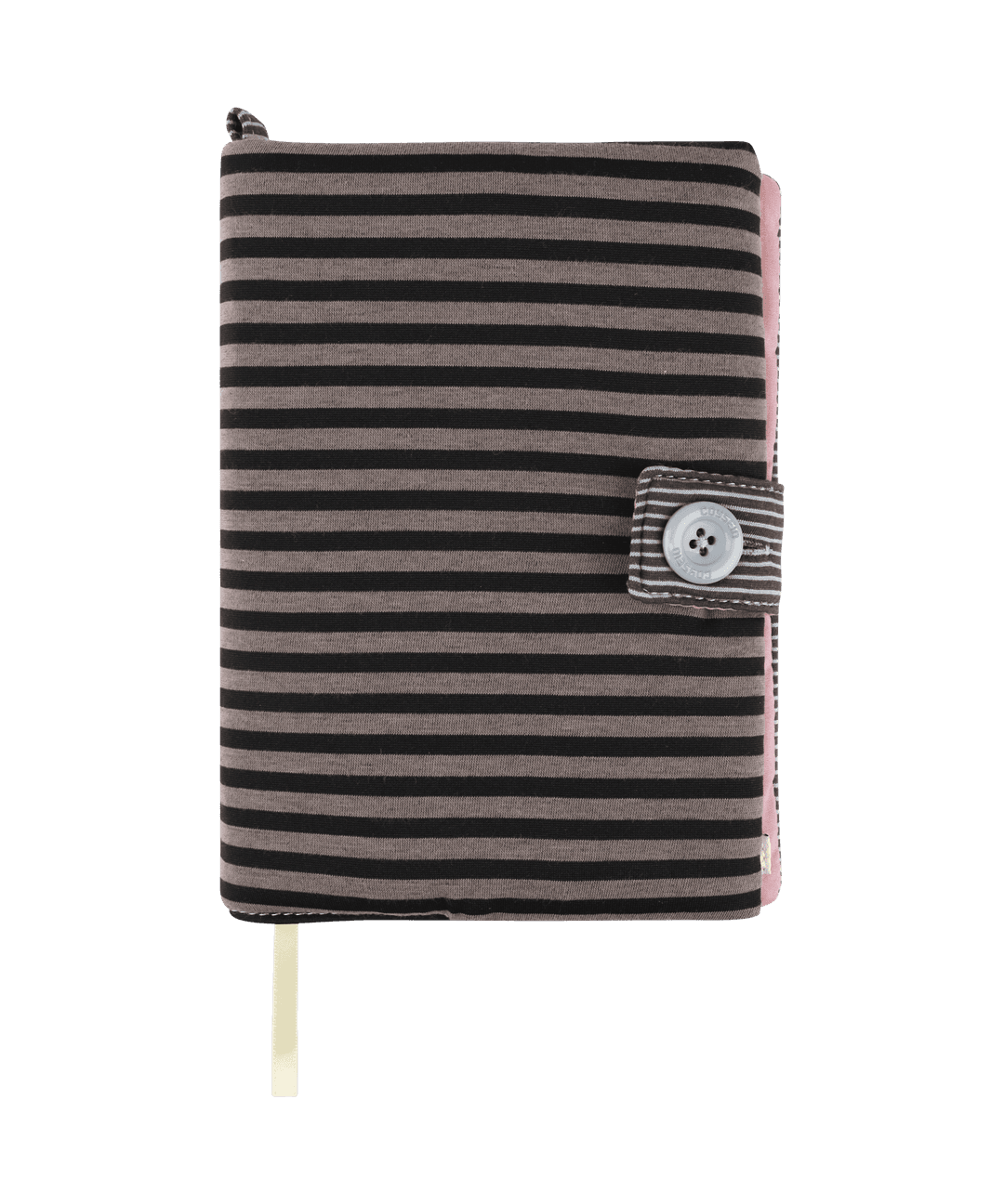COY STRIPE DIARY SET CHARCOAL