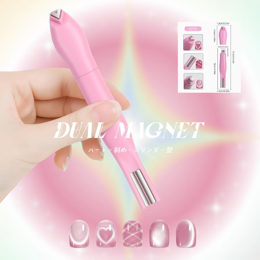 𝑵𝑬𝑾 하트 사선 원통형 초강력 듀얼 마그넷 자석스틱