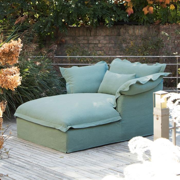 [오가닉 퓨어1939]온더클라우드 데이베드 카우치 소파(PR701-3)- 퓨어 포레스트