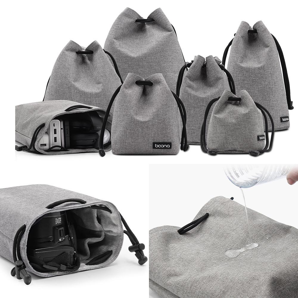 BOONA 카메라 파우치 스탠다드 가방 캐논 소니 니콘 필름 미러리스 dslr 호환